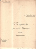 77 - VILLENOY - 1864 - Adjudication Par Famille FLAMANT-JAPUIS, Au Profit De BOURETTE (maçon à Villenoy) - Meaux - Villenoy