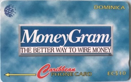 DOMINIQUE  -  Phonecard  -  Cable § Wireless  - MoneyGram - EC $ 10 - Dominica