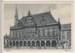 (9238) AK Bremen, Weser, Rathaus, Vor 1945 - Sonstige & Ohne Zuordnung