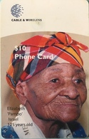 DOMINIQUE  -  Phonecard  -  Cable § Wireless  - Elizabeth " Pampo " - $ 10 - Dominique