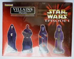 BOITE FIGURINE STAR WARS LA GUERRE DES ETOILES BOITE MOULLAGES SUPERCAST EPISODE 1 VILLAINS - Episode I