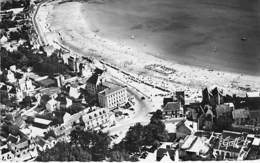 56 - QUIBERON Vue Aérienne - Ensemble De La Plage - CPSM Dentelée Noir Blanc Format CPA - Morbihan ( Bretagne ) - Quiberon