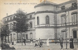 VALENCE (26) Hopital Militaire Guerre 1914-18 Cachet Militaire Au Verso - Valence