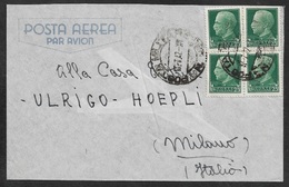 1942 ITALIE OCCUPATION GRECE GREECE 25c(4) - POSTA MILITARE  - POSTA AEREA - P.M 23 - Poste Militaire (PM)