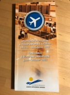 TIMETABLE & Travel INFORMATION June - October 2003 ATHENS INTERNATIONAL AIRPORT VENIZELOS - Timetables