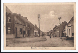 Basècles  Rue Des Déportés Ed Delbar  Dos Divisé Oblitérée Basècles En 1936 - Beloeil