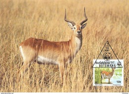 1988 - BOTSWANA GABORONE - Red Lechwe - Antilope Kobus Leche - Botswana