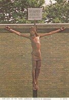 Postcard Our Lady Of The Taper Cardigan Crucifix In Grounds Christ / Catholic Religion My Ref  B24248 - Cardiganshire