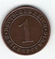 104 - Weimarer Republik - 1 Rentenpfennig - 1925 - A - 1 Renten- & 1 Reichspfennig