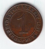 104 - Weimarer Republik - 1 Rentenpfennig - 1925 - E - 1 Rentenpfennig & 1 Reichspfennig