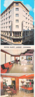 ** Jolie Carte Commerciale 3 Volets ** 65 - LOURDES : Hotel Restaurant SAINT ANDRE - 8 Rue Massabielle - Hautes Pyrenées - Lourdes