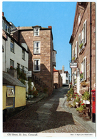 JOHN HINDE : OLD STREET, ST. IVES, CORNWALL (10 X 15cms Approx.) - St.Ives