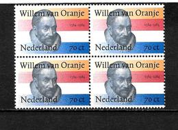 LOTE 2231 ///  HOLANDA 1987 BLOQ DE 4 ** MNH  ¡¡¡ OFERTA - LIQUIDATION !!! JE LIQUIDE !!! - Ungebraucht