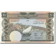 Billet, Yemen Democratic Republic, 10 Dinars, 1984, 1984, KM:9a, NEUF - Yémen