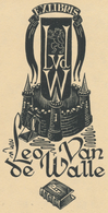 Ex Libris Leo Van De Walle -  - Exlibris