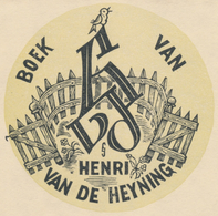 Ex Libris Henri Van De Heyning -  - Bookplates