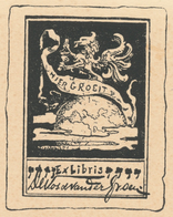 Ex Libris De Vos En Van Der Groen -  - Exlibris