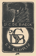 Ex Libris Dr C. De Baeck -  - Bookplates