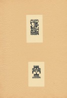 Ex Libris Hubert Colleye + Pierre Goossens -  - Ex-libris