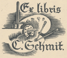 Ex Libris C. Schmit -  - Exlibris