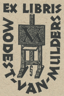 Ex Libris Modest Van Mulders -  - Ex Libris