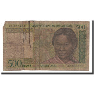 Billet, Madagascar, 500 Francs = 100 Ariary, 1994, Undated (1994), KM:75a, B - Madagascar