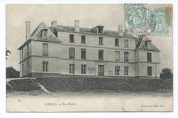 3433 Oissel La Mairie Type Blanc Cachet Gare D'Oissel 1905 Pour Caen Canel Caserne Du Vieux Château - Altri & Non Classificati