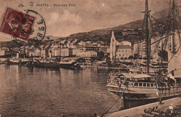 Bastia (Corse, 2B) Le Nouveau Port, Bateaux à Quai - Carte Sépia CAP N° 30 - Bastia