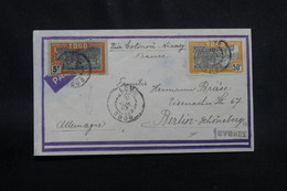 TOGO - Enveloppe De Lome Pour L 'Allemagne En 1937 Via Cotonou Et Paris Par Avion, Affranchissement Plaisant - L 56778 - Lettres & Documents