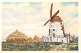 Belgische Folklore - Windmolen Nabij Vursten - Vurste - Gavere