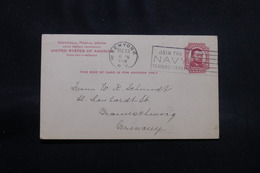 ETATS UNIS - Entier Postal De New York Pour L 'Allemagne En 1920 - L 56810 - 1901-20