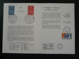 Encart FDC Folder Europa 1966 Conseil De L'Europe - 1966