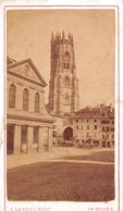 Fribourg 1880 - Eglise Notre Dame Et Cathédrale - E. Lorson Photographe  (~10 X 6 Cm) - Anciennes (Av. 1900)