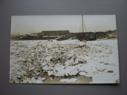 ANTWERPEN - ESCAUT BLOQUE PAR LES GLACES - SCHELDE WINTER 1929 - FOTOKAART - Kalmthout