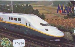 Télécarte Japan TRAIN (13869) DAMPF Eisenbahn TREIN Zug Japon Japan Telefonkarte - Trains