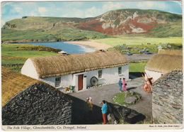 Glencolumbkille - The Folk Village - (Donegal, Ireland) - AUSTIN MINI -  John Hinde - Donegal