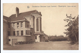 Buysinghen Sanatorium Baronne Lucie Lambert Entrée Côté Nord  CPSM   Dos Divisé  Ed Nels  Thill  A Voyagé  En 1936 - Halle