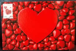 Heartwarming Love Heart Chocolate 2019 Hong Kong Maximum Card Type C - Maximum Cards