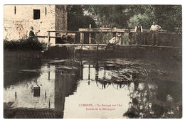 LUMBRES (62) - Un Barrage Sur L' Aa - Entrée De La Montagne - Carte Colorisée - Lumbres