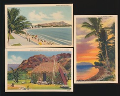 HAWAÏ    16 CARTES  LOOK 5  SCANS - Big Island Of Hawaii