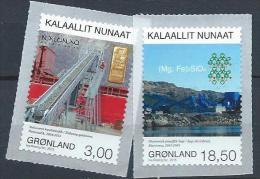 Groënland 2015, N°667/668 Neufs Mines - Ungebraucht