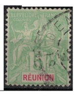 REUNION           N°  YVERT  :   46  OBLITERE       ( Ob   5/35  ) - Used Stamps