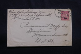 PHILIPPINES - Enveloppe Pour Les Etats Unis En 1931, Affranchissement Plaisant  - L 56882 - Filipinas