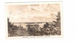 Muskoka, Ontario, Canada, Muskoka Islands, Muskoka Lakes?, 1949 B&W Real Photo Postcard, Muskoka County - Muskoka