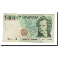 Billet, Italie, 5000 Lire, 1985, 1985-01-04, KM:111b, TTB - 5000 Lire