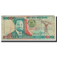 Billet, Mozambique, 10,000 Meticais, 1991, 1991-06-16, KM:137, TB - Mozambique