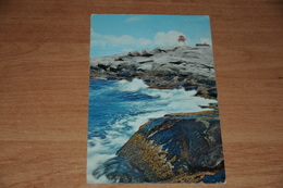 3285-            CANADA, NOVA SCOTIA, BREAKERS AT PEGGY'S COVE - Andere & Zonder Classificatie