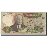 Billet, Tunisie, 10 Dinars, 1986, 1986-03-20, KM:84, TB+ - Tunisia