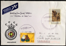 Netherlands, Circulated Cover To Portugal, "Art", "Painting", "Famous People", "Josef Israëls", 2010 - Brieven En Documenten