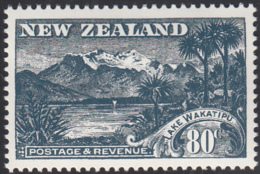 New Zealand 1998 MNH Sc 1517 80c Lake Wakatipu - Ungebraucht